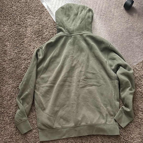 OLIVE GREEN NIKE HOODIE - Picture 2 of 3